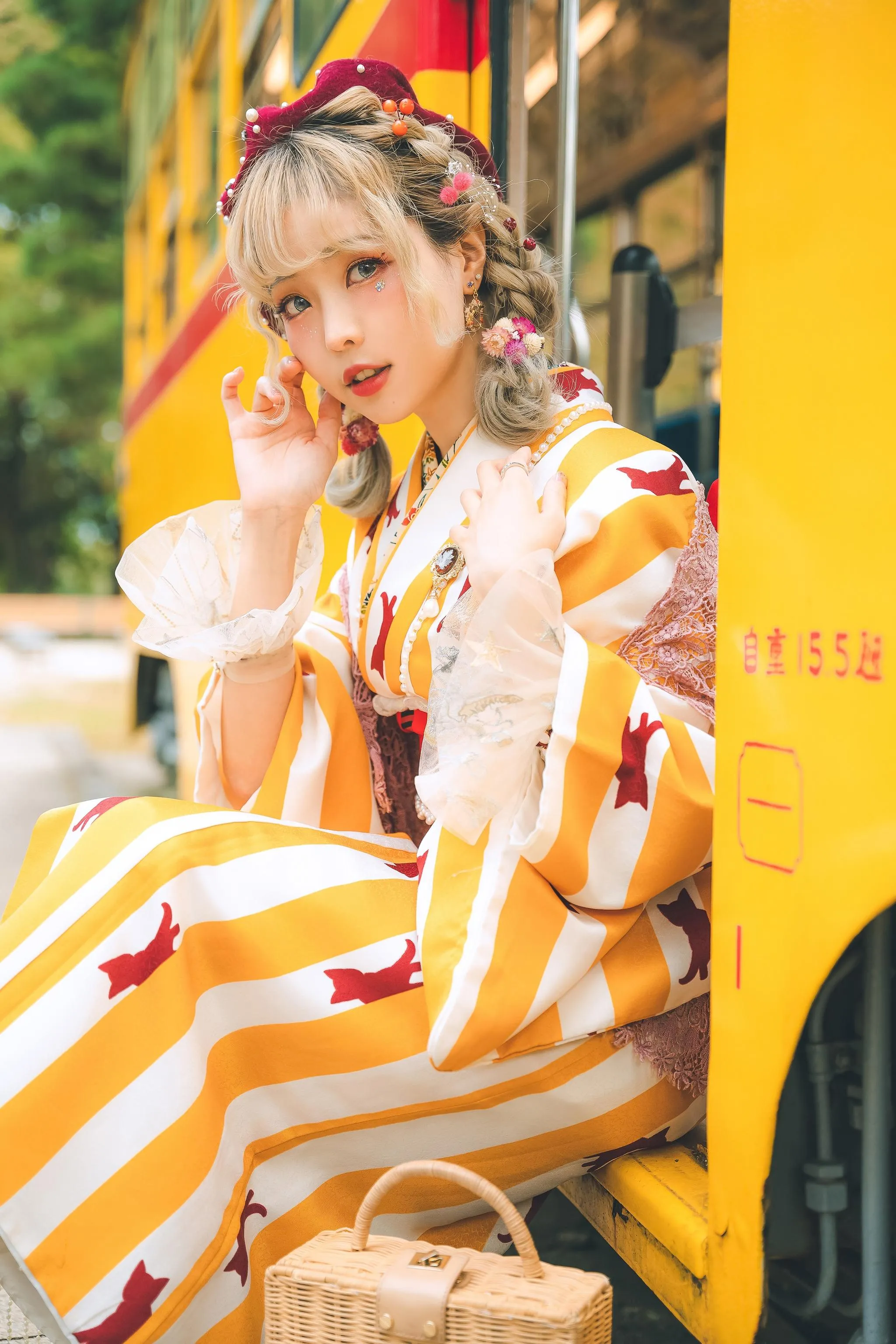 ElyEE子 – NO.90 [2020 Ely Collection] Digital photo set 10套-6 Retro Kimono II [62P]插图